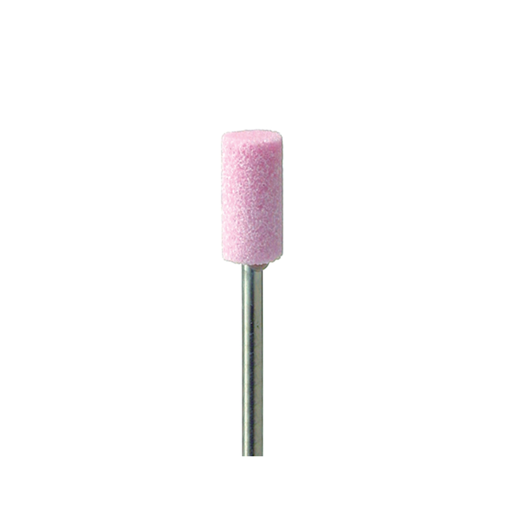 SLIPSTIFT KARBORUNDUM CYLINDER 731 HÅRD ROSA 6,5 MM