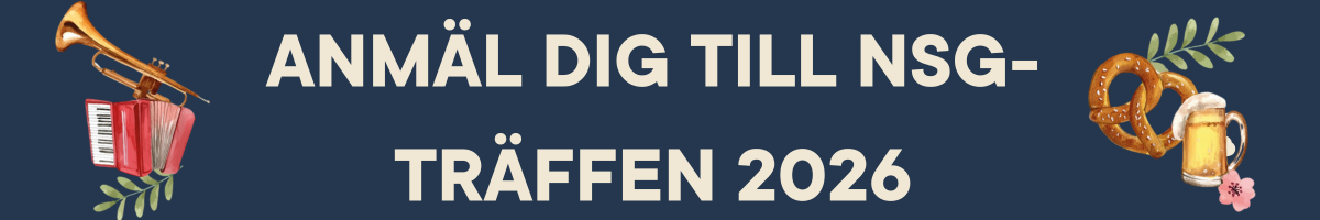 ANMÄL DIG TILL NSG TRÄFFEN 5