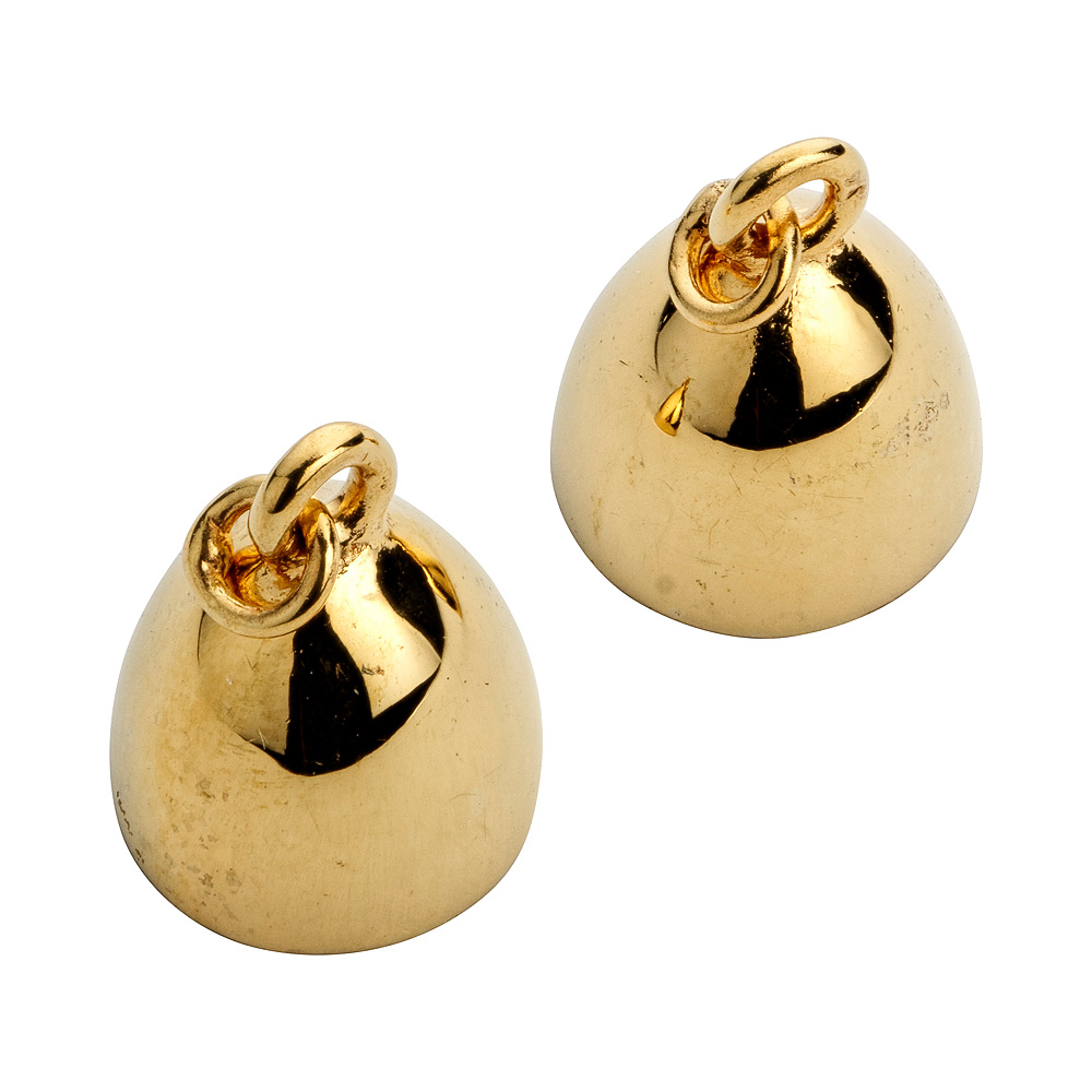COLLIELÅS OVALT FÖRGYLLTSILVER 8 X 15 MM