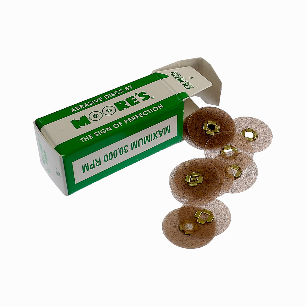 2,35 SMÄRGELSKIVA MOORE´S EXTRA FIN 50 PACK