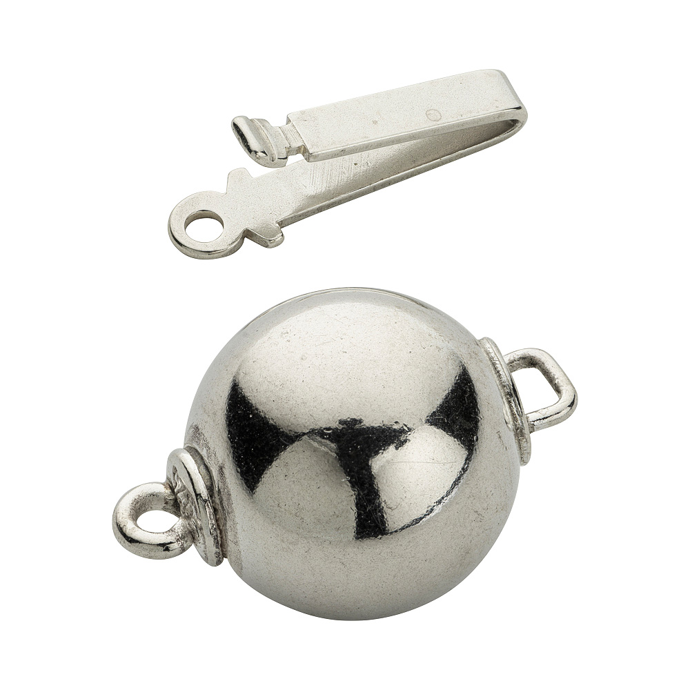 COLLIELÅS RUNT SILVER 10 MM