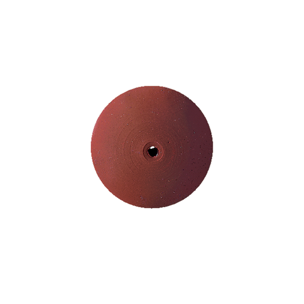 SILIKONGUMMI POLERARE SKIVA LINS 9513P FIN/FÖRPOLERING MÖRKRÖD 22,0 MM
