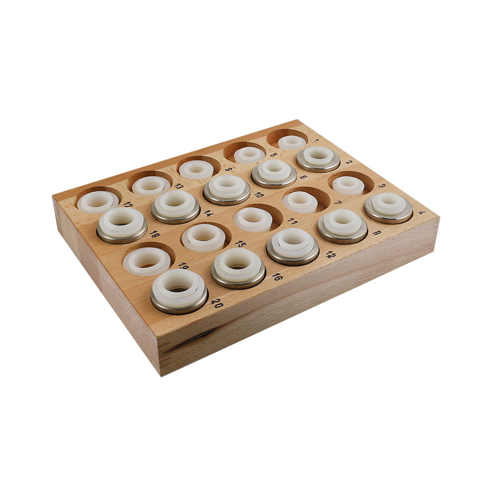 NYLON / STÅLSATS NIESSING FÖR FÖRSTORING & FÖRMINSKNING