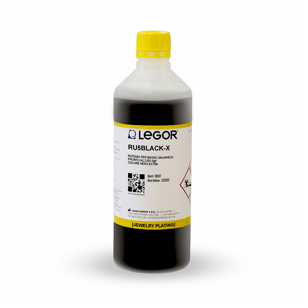 RUTENIUMBAD LACKSVART 1 L / (RU5BLACK-X)